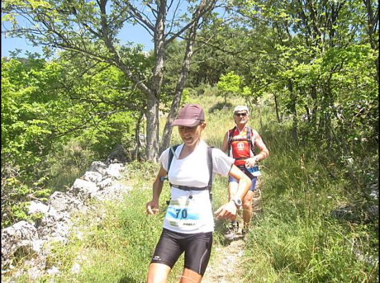 A 1km de l' arrivée !