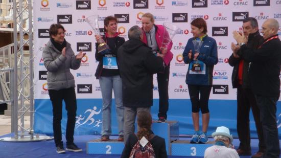 Les Podiums Fémins du 10km 