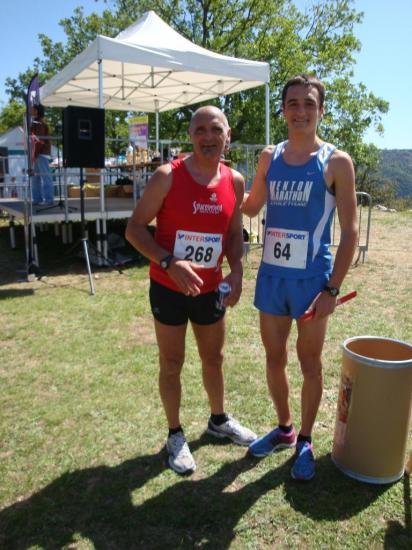 1h17'29 pour Philippe ,Papa de Julien