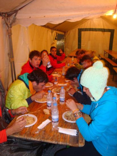 Après l' effort , la Pasta !