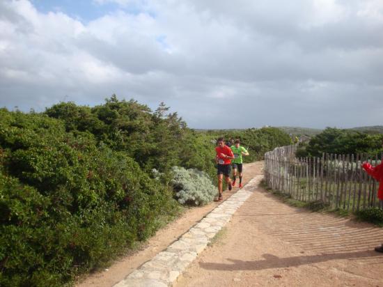 la tete de course a 2km de l' arrivée