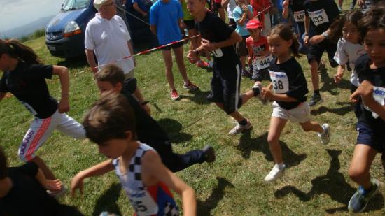 C' est parti pour 2 boucles de1.5km 