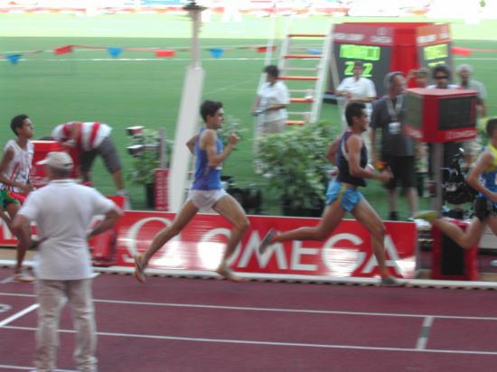 Arrivée des 1000 m H